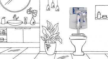 Quelle chasse d’eau de WC choisir pour optimiser l’espace dans la salle de bains