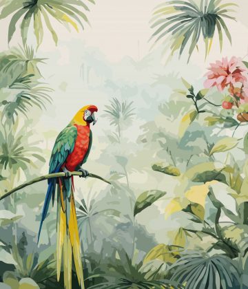 La tendance tropicale : mettez de la jungle dans vos toilettes !
