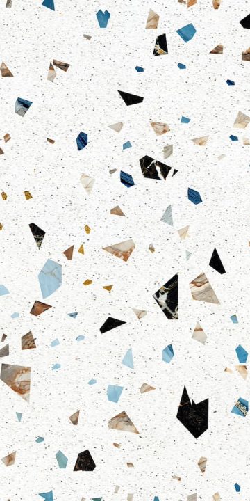 Le terrazzo fait son show aux toilettes