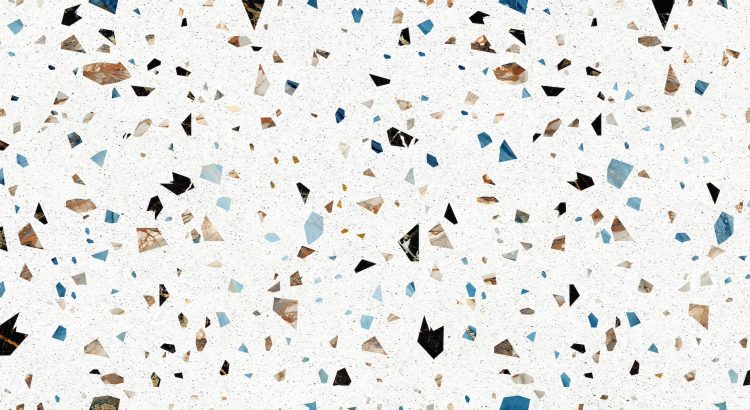 Le terrazzo fait son show aux toilettes